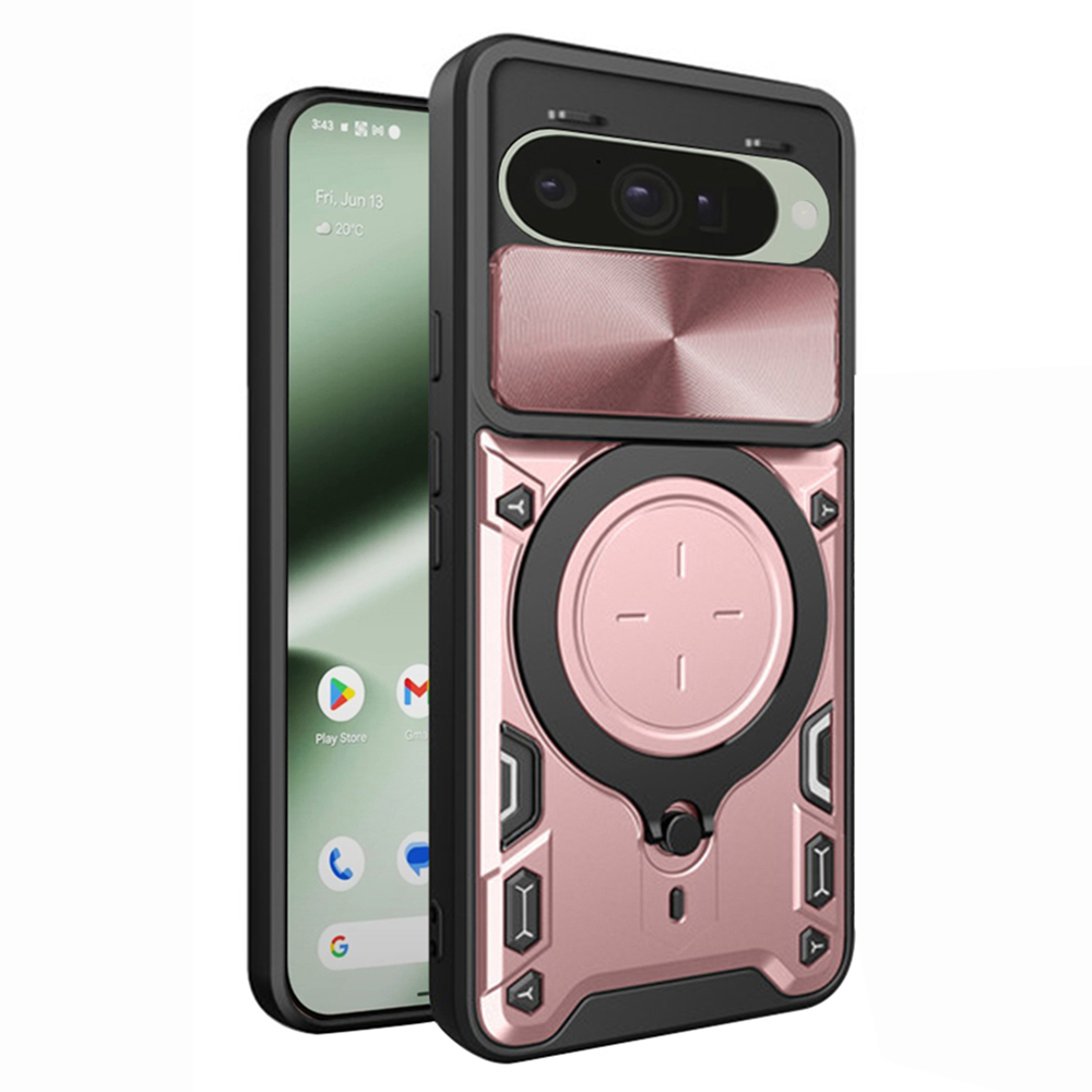 Калъф за Google Pixel 10/10 Pro - Techsuit CamGuard Pro - Розово злато
