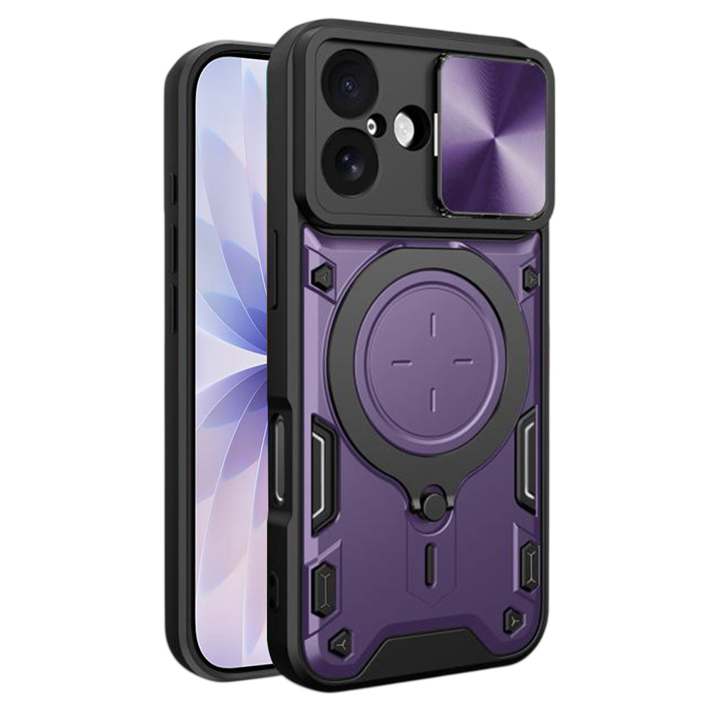 Калъф за iPhone 17 - Techsuit CamGuard Pro - Лилав