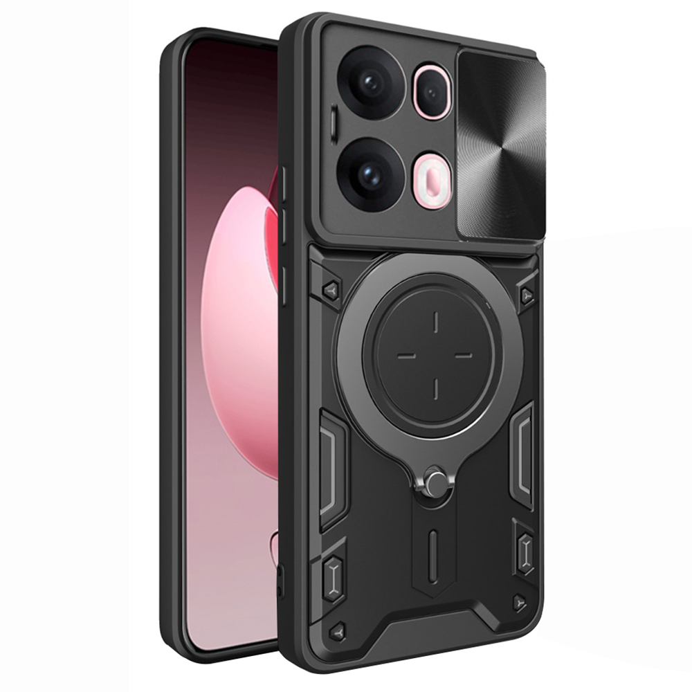 Калъф за Oppo Reno13 Pro - Techsuit CamGuard Pro - Черен