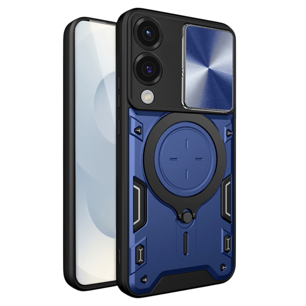 Калъф за Samsung Galaxy S25 Edge - Techsuit CamGuard Pro - Син