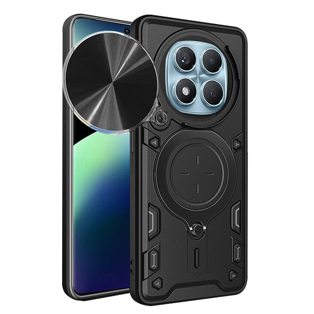 Калъф за Xiaomi Redmi Note 14 Pro 4G - Techsuit CamGuard Pro - Черен