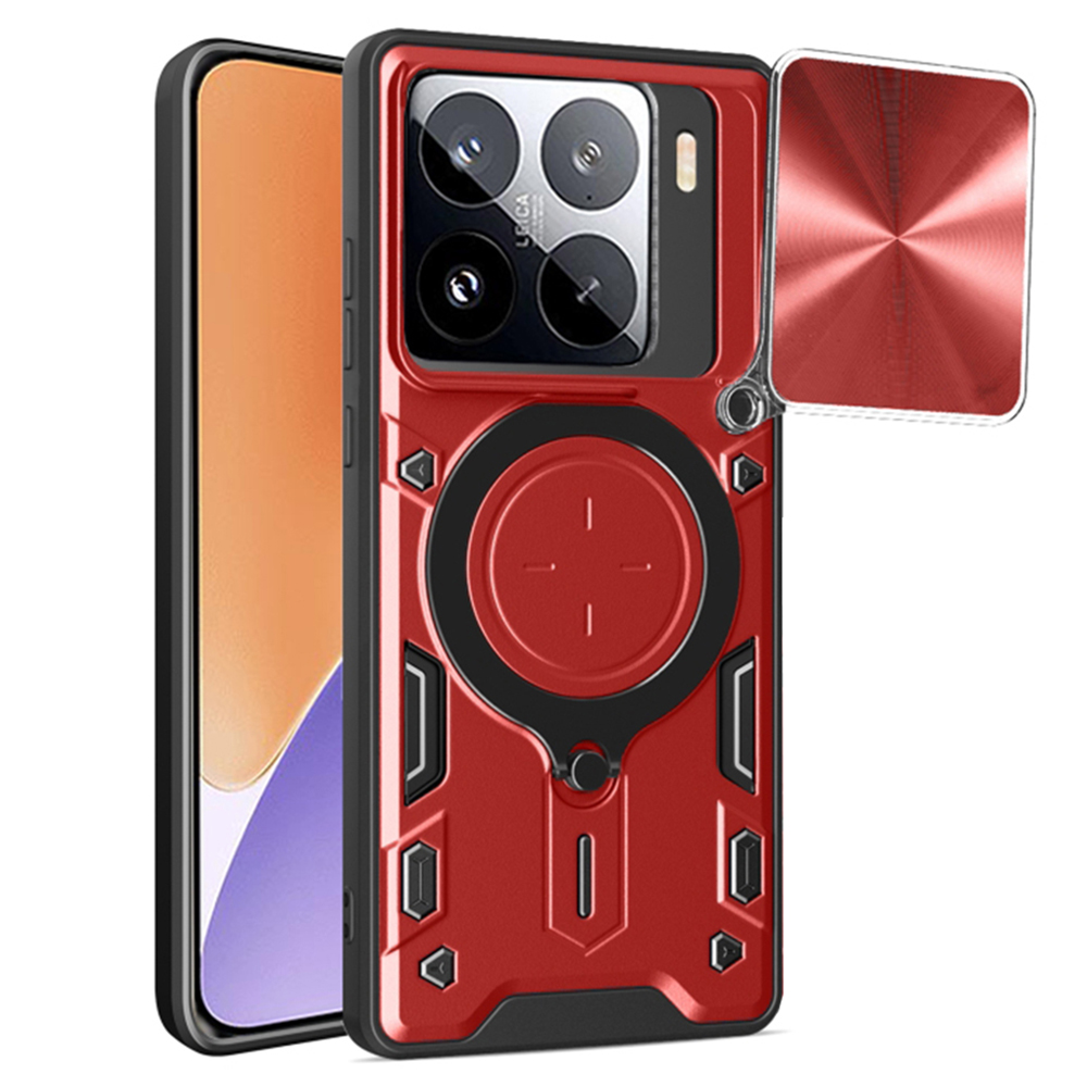 Калъф за Xiaomi 15 - Techsuit CamGuard Pro - Червен