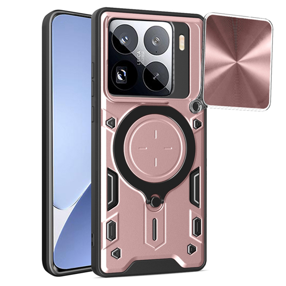 Калъф за Xiaomi 15 Pro - Techsuit CamGuard Pro - Розово злато