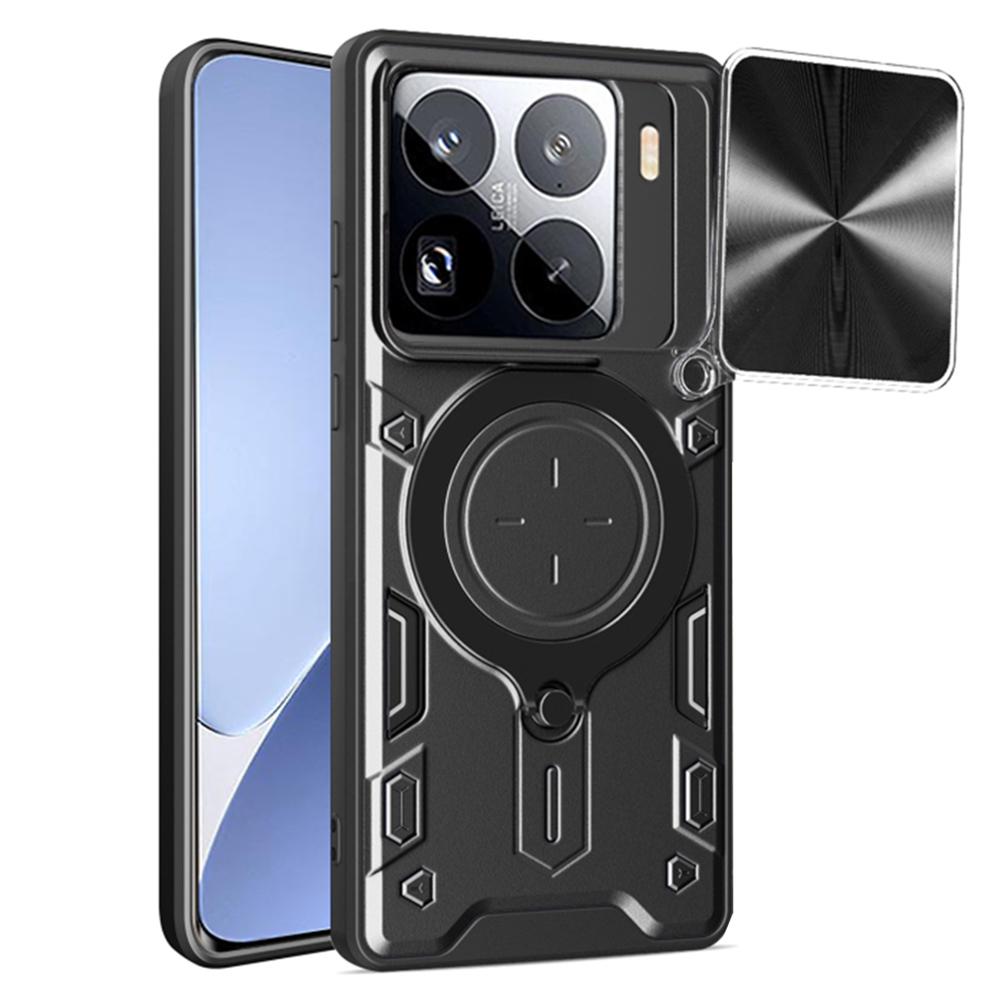 Калъф за Xiaomi 15 Pro - Techsuit CamGuard Pro - Черен