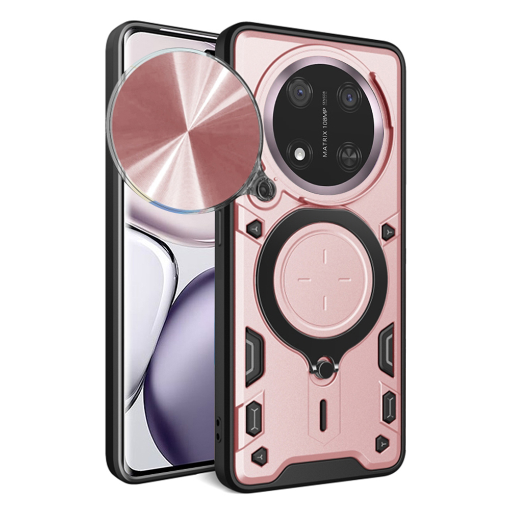 Калъф за Honor Magic7 Lite / X9c - Techsuit CamGuard Pro - Розово злато