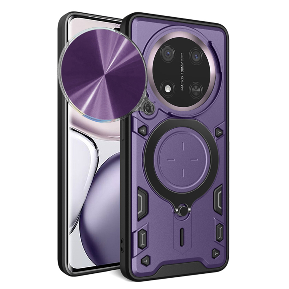 Калъф за Honor Magic7 Lite / X9c - Techsuit CamGuard Pro - Лилав