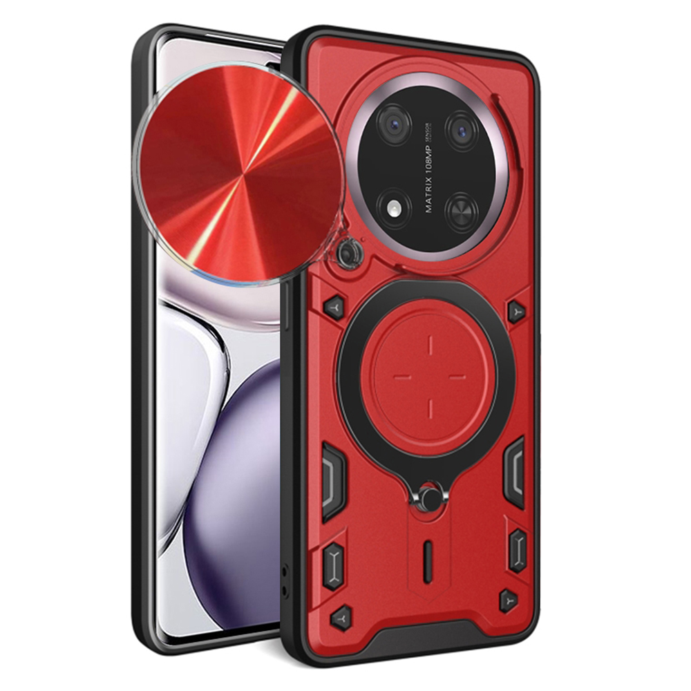 Калъф за Honor Magic7 Lite / X9c - Techsuit CamGuard Pro - Червен