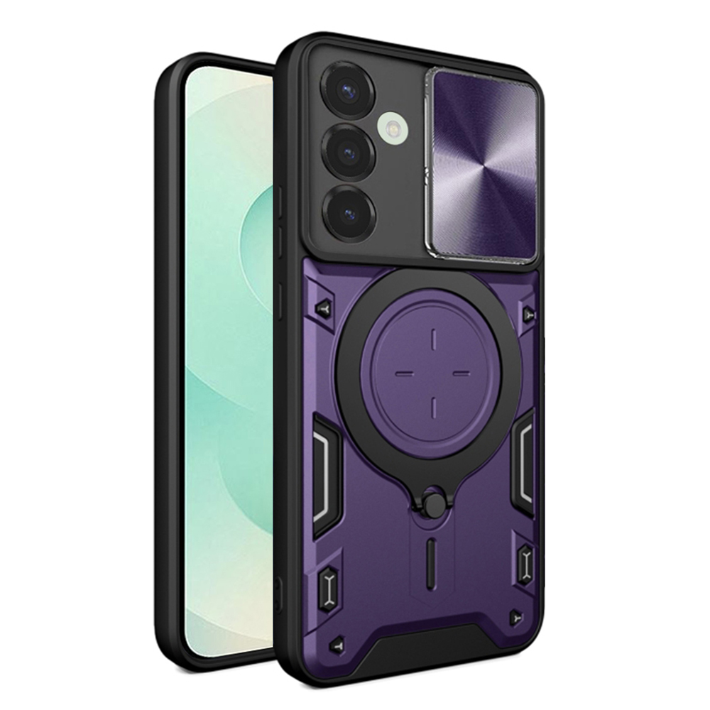 Калъф за Samsung Galaxy S25 Plus - Techsuit CamGuard Pro - Лилав