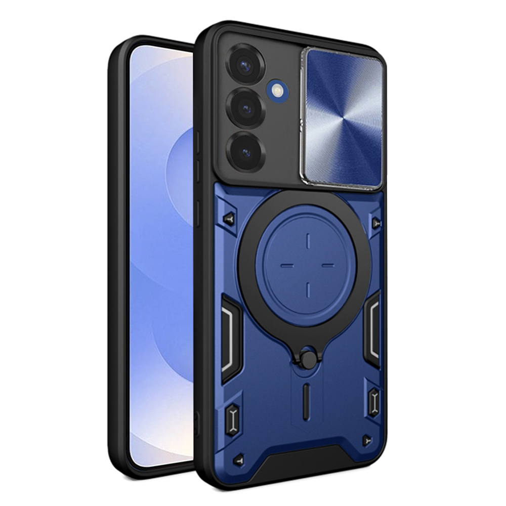 Калъф за Samsung Galaxy S25 - Techsuit CamGuard Pro - Син