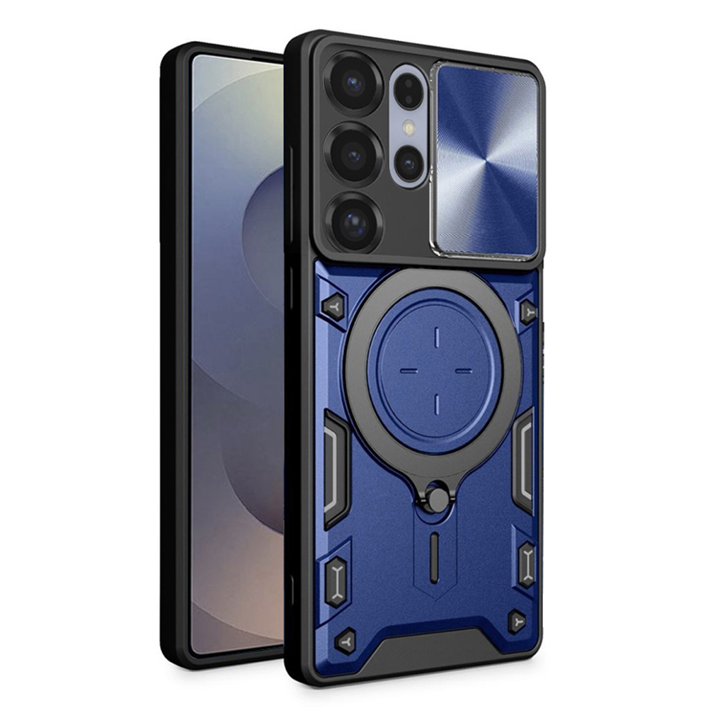 Калъф за Samsung Galaxy S25 Ultra - Techsuit CamGuard Pro - Син