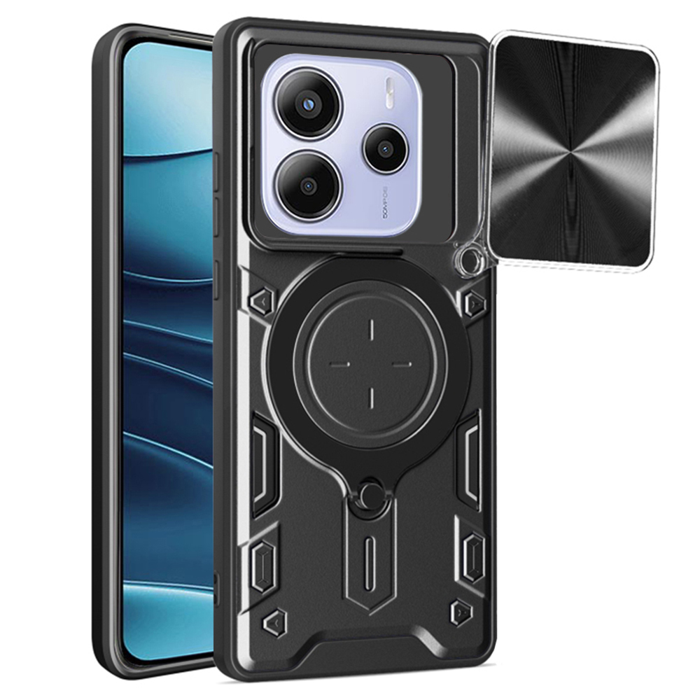 Калъф за Xiaomi Redmi Note 14 5G - Techsuit CamGuard Pro - Черен