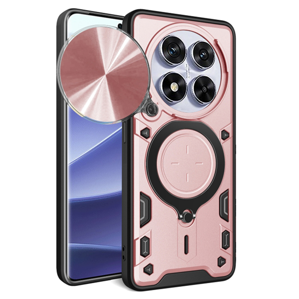 Калъф за Xiaomi Redmi Note 14 Pro 5G / Poco X7 - Techsuit CamGuard Pro - розово злато