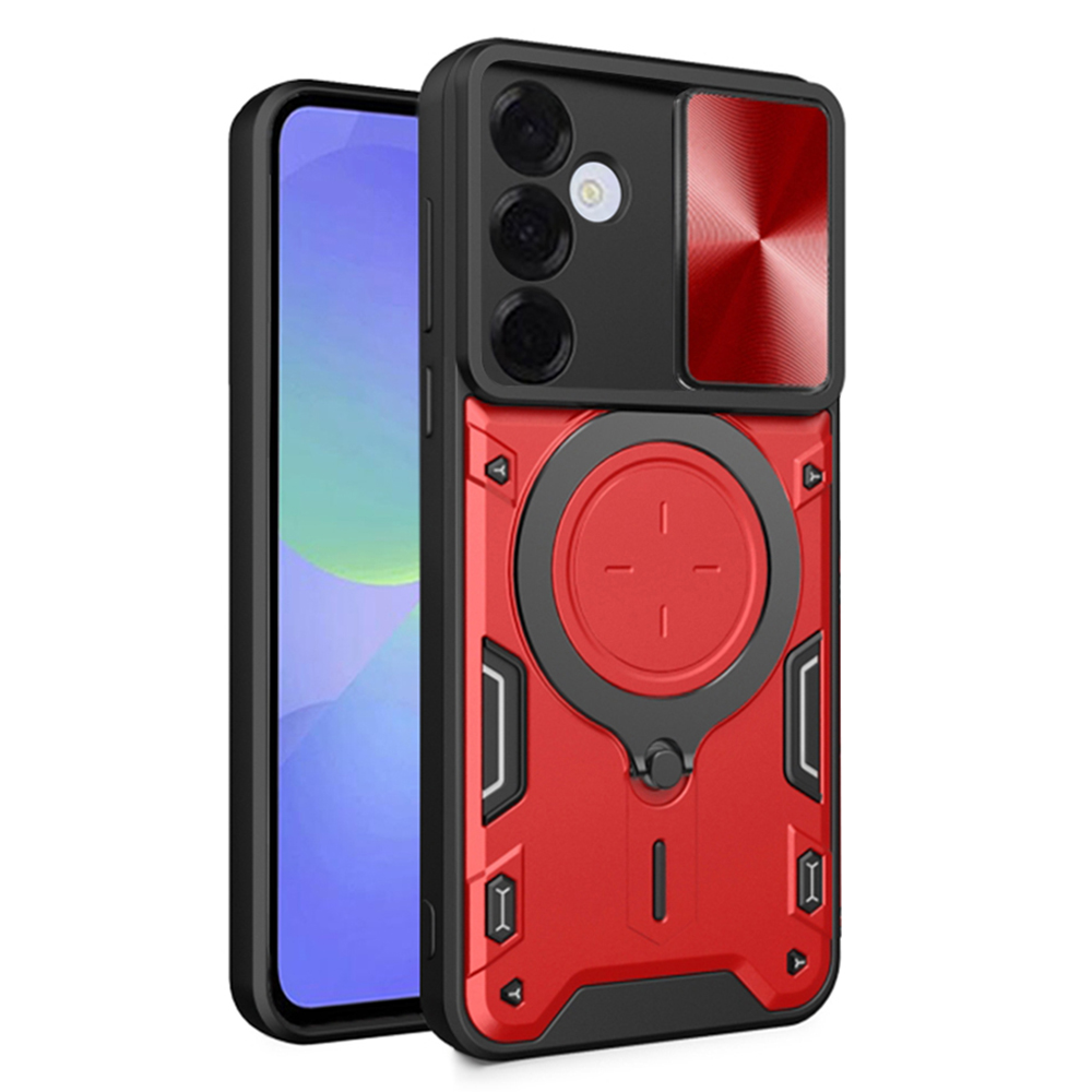 Калъф за Samsung Galaxy A36 5G - Techsuit CamGuard Pro - Червен