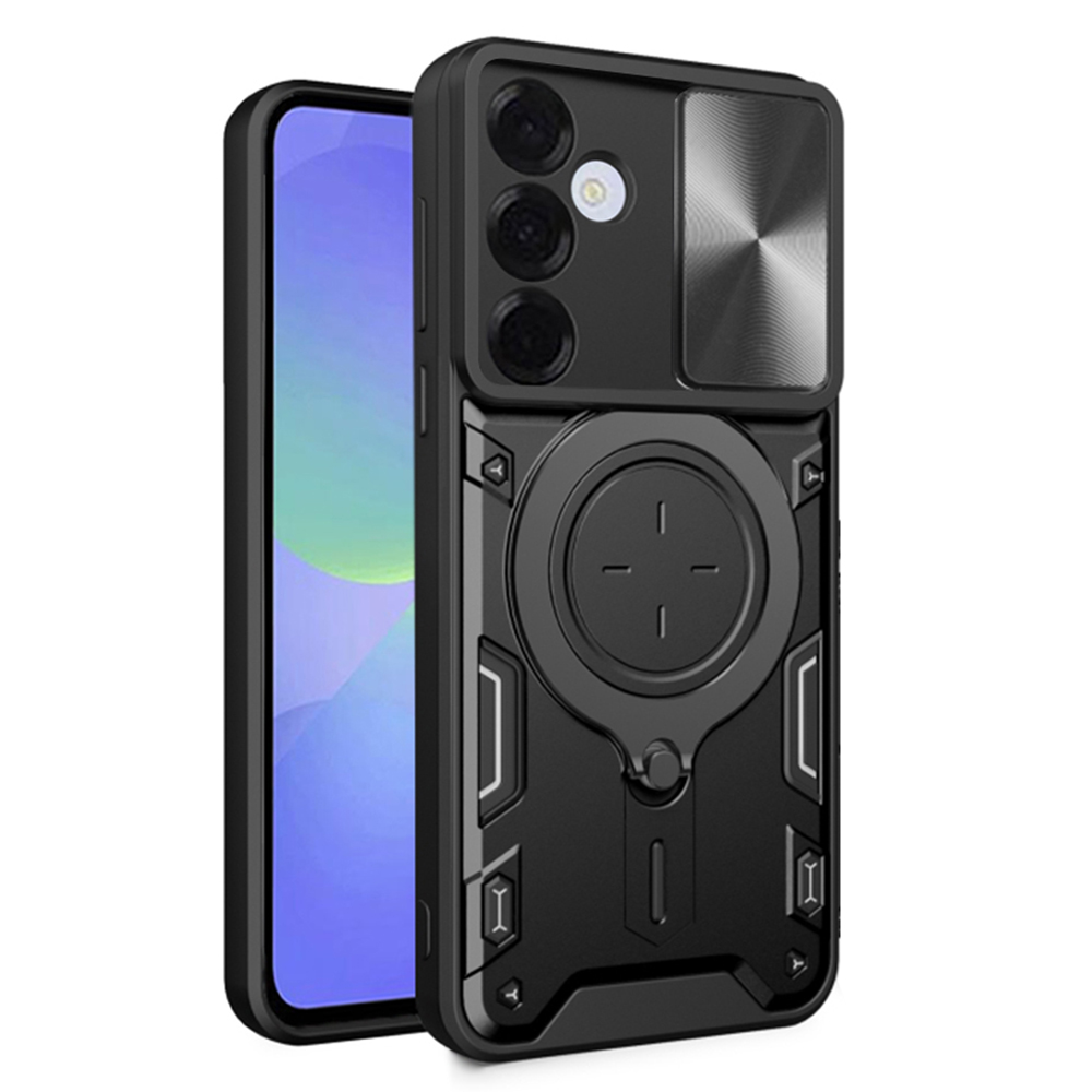 Калъф за Samsung Galaxy A36 5G - Techsuit CamGuard Pro - Черен
