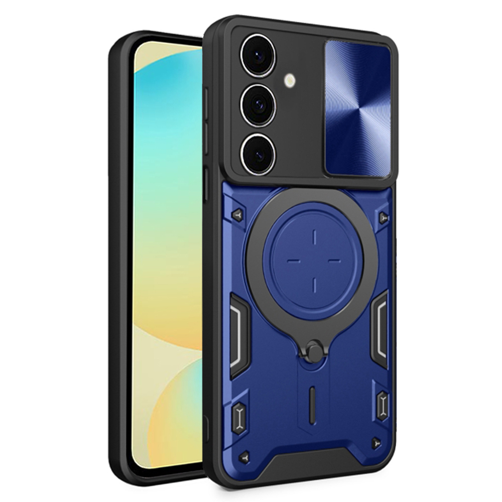 Калъф за Samsung Galaxy S24 FE - Techsuit CamGuard Pro - Син