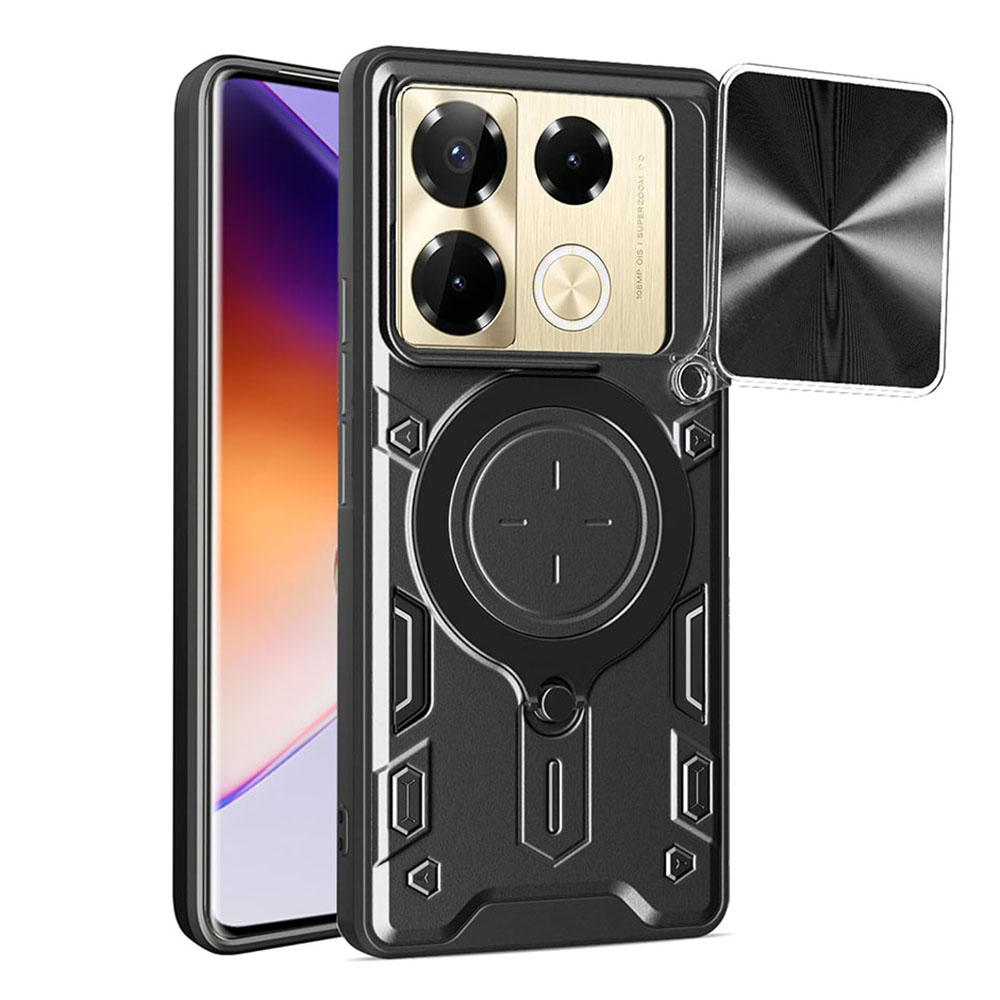 Калъф за Infinix Note 40 Pro+ - Techsuit CamGuard Pro - Черен
