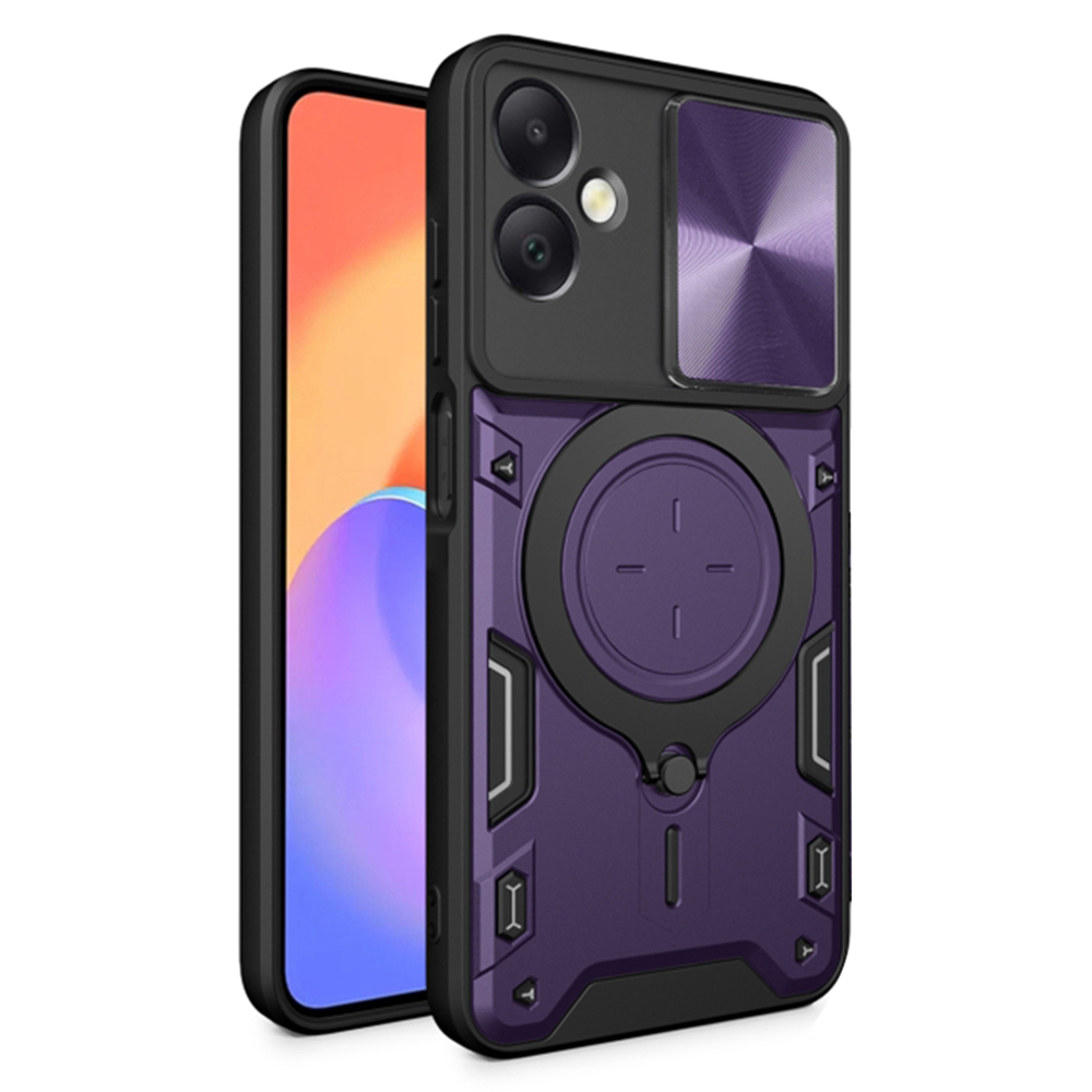 Калъф за Samsung Galaxy A06 4G - Techsuit CamGuard Pro - Лилав