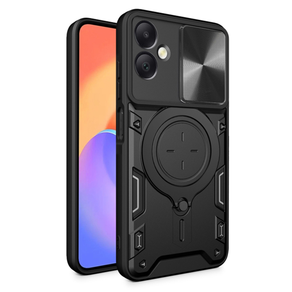 Калъф за Samsung Galaxy A06 4G - Techsuit CamGuard Pro - Черен