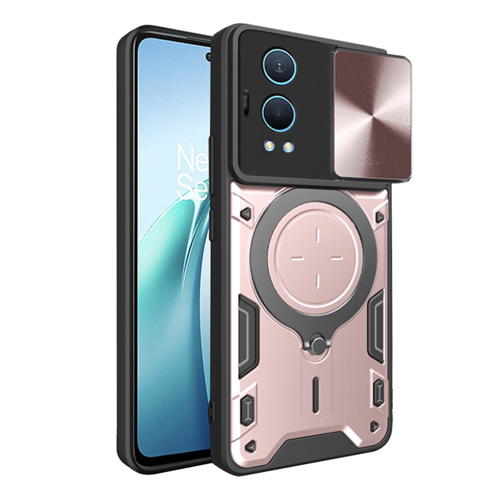 Калъф за OnePlus Nord CE4 Lite - Techsuit CamGuard Pro - Розово злато
