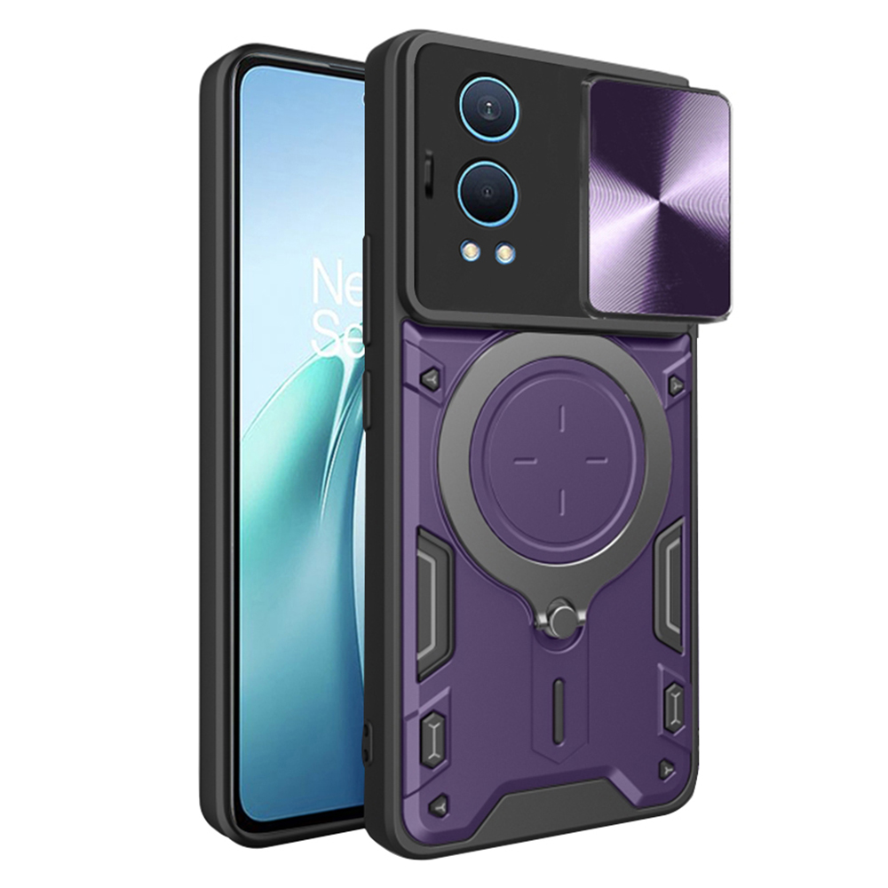 Калъф за OnePlus Nord CE4 Lite - Techsuit CamGuard Pro - Лилав