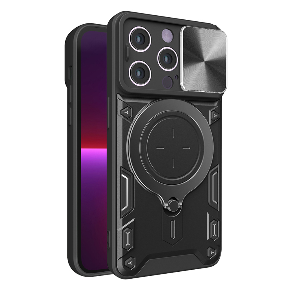 Калъф за iPhone 13 Pro - Techsuit CamGuard Pro - Черен