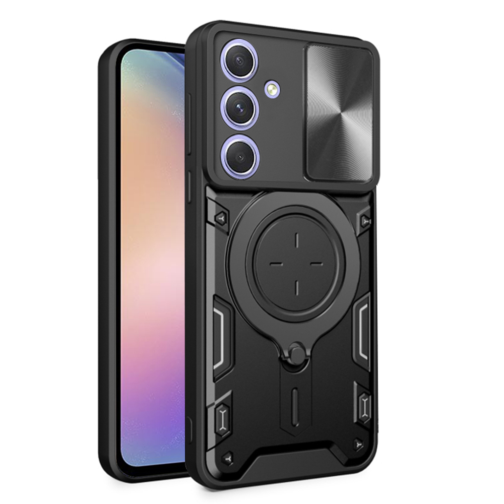Калъф за Samsung Galaxy A54 - Techsuit CamGuard Pro - Черен