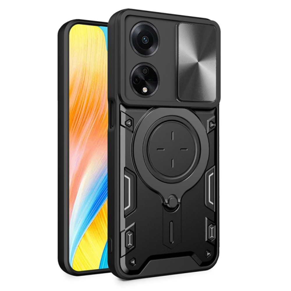 Калъф за Oppo A98 5G - Techsuit CamGuard Pro - Черен