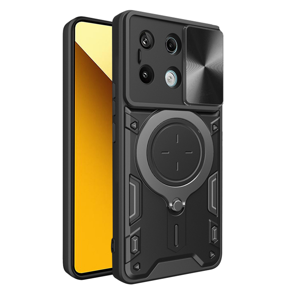 Калъф за Xiaomi Redmi Note 13 5G - Techsuit CamGuard Pro - Черен