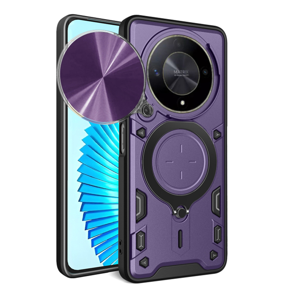 Калъф за Honor Magic6 Lite - Techsuit CamGuard Pro - Лилав