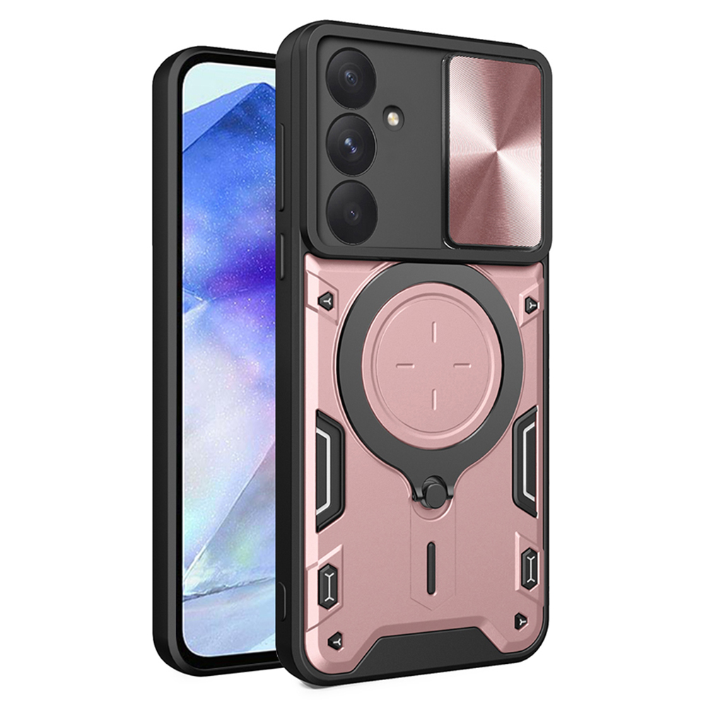 Калъф за Samsung Galaxy A55 5G - Techsuit CamGuard Pro - Розово злато