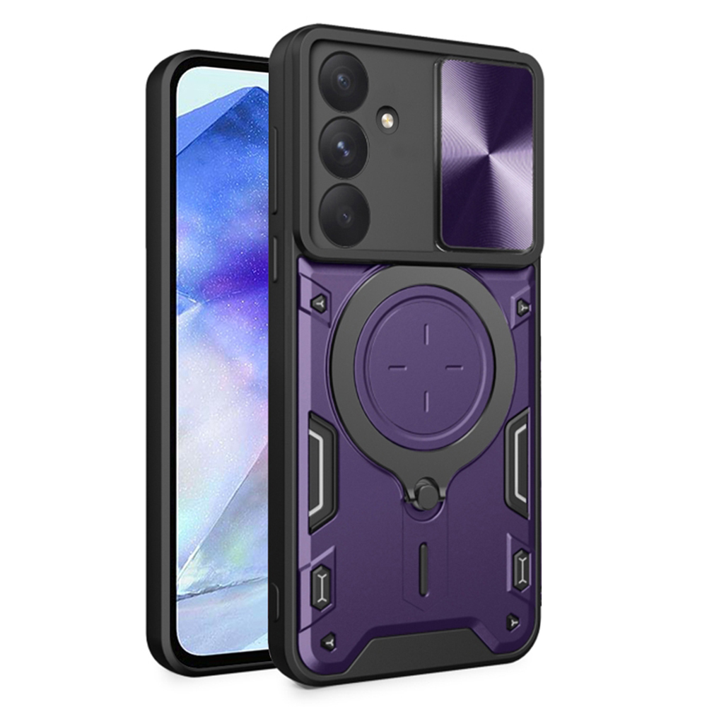 Калъф за Samsung Galaxy A55 5G - Techsuit CamGuard Pro - Лилав