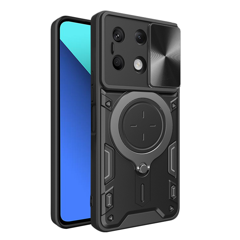 Калъф за Xiaomi Redmi Note 13 4G - Techsuit CamGuard Pro - Черен