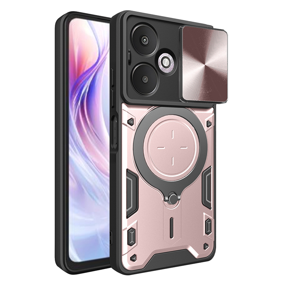 Калъф за Xiaomi Redmi 13C 5G - Techsuit CamGuard Pro - Розово злато