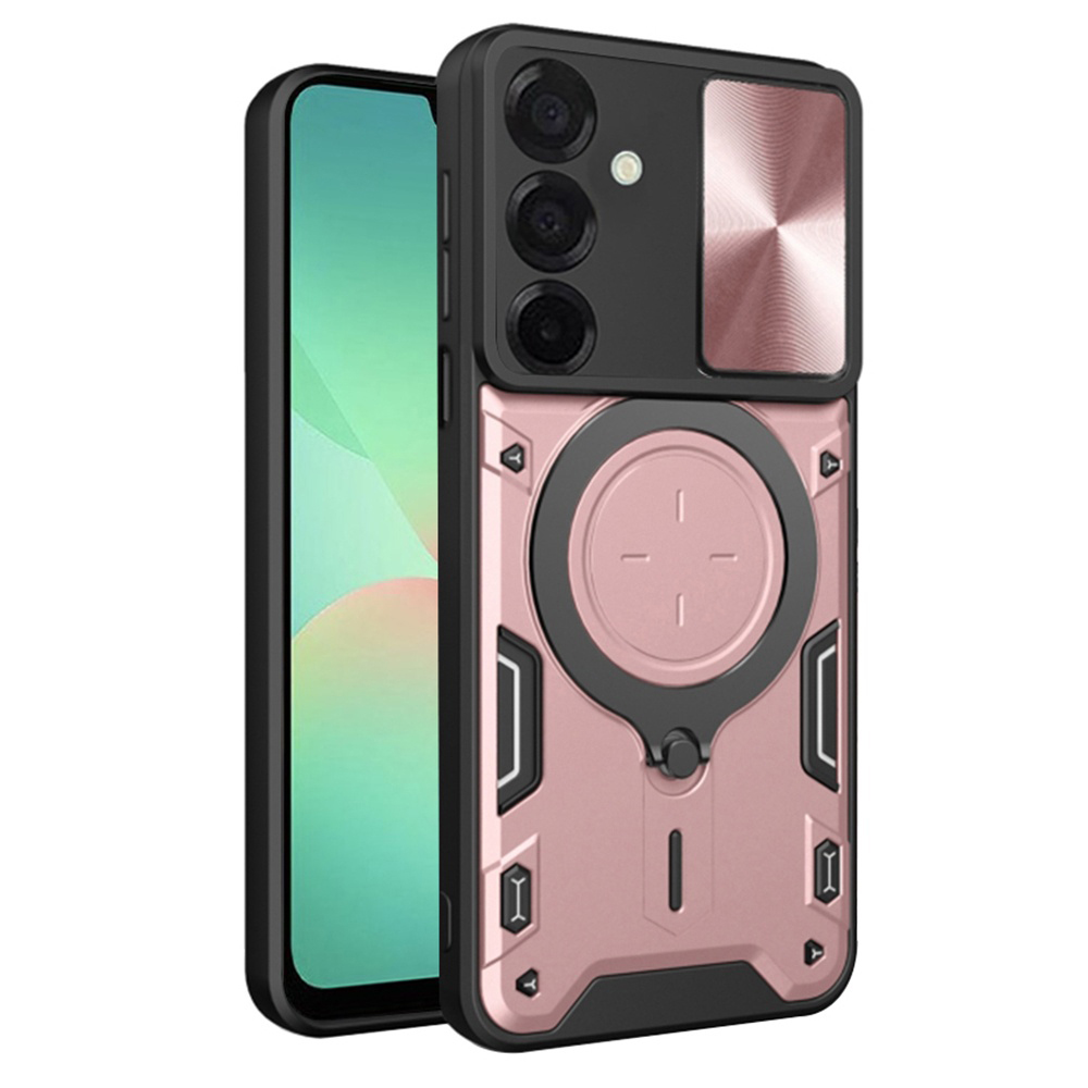 Калъф за Samsung Galaxy A26 5G - Techsuit CamGuard Pro - Розово злато