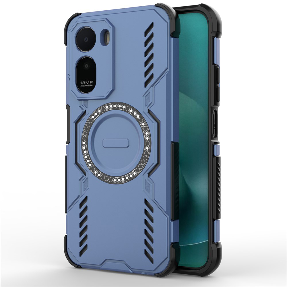 Калъф за Xiaomi Redmi A7 Pro 4G - Techsuit ArmorMag Case - Син