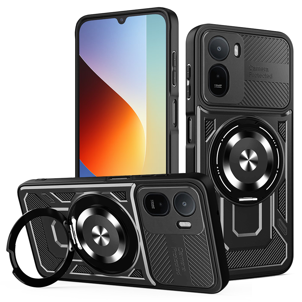 Калъф за Xiaomi Redmi A7 Pro 4G - Techsuit RuggedCam - Черен