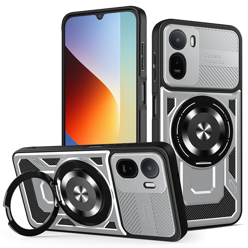 Калъф за Xiaomi Redmi A7 Pro 4G - Techsuit RuggedCam - Сив
