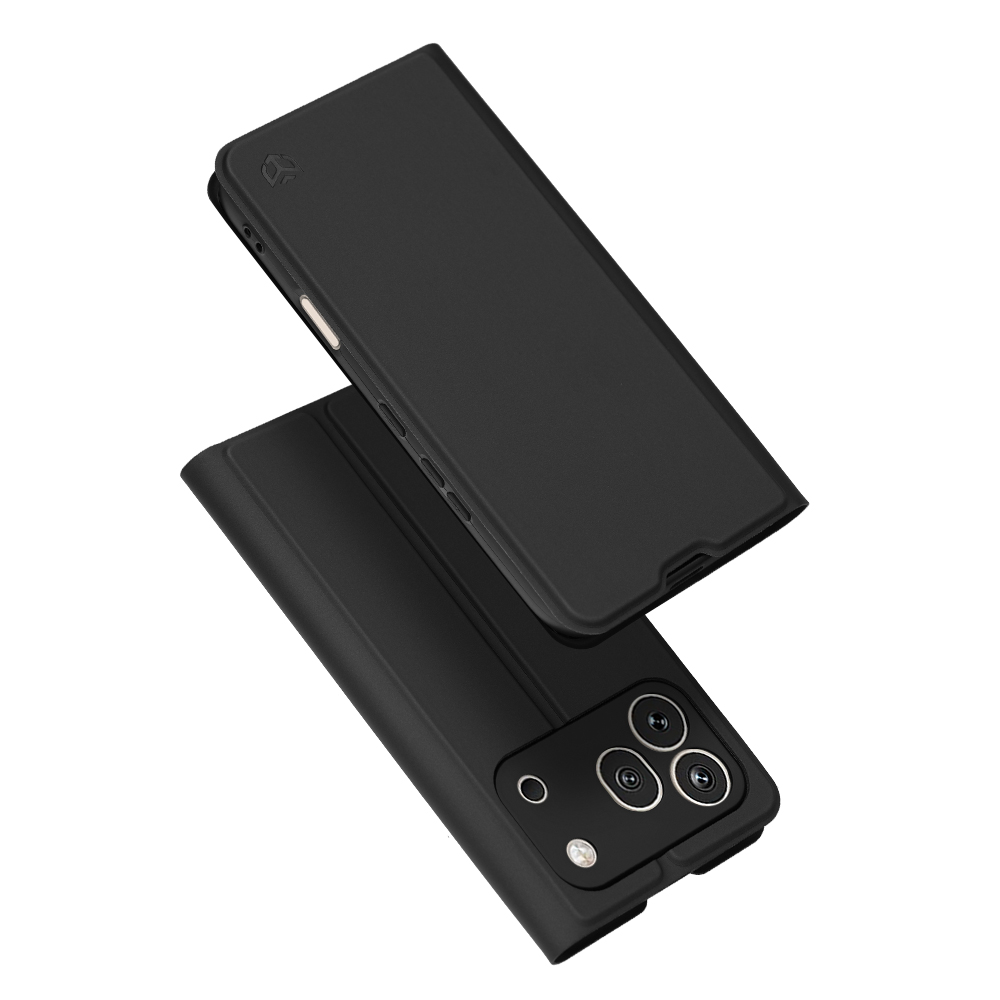 Калъф за Honor 600 Pro - Techsuit Magskin Book - Черен