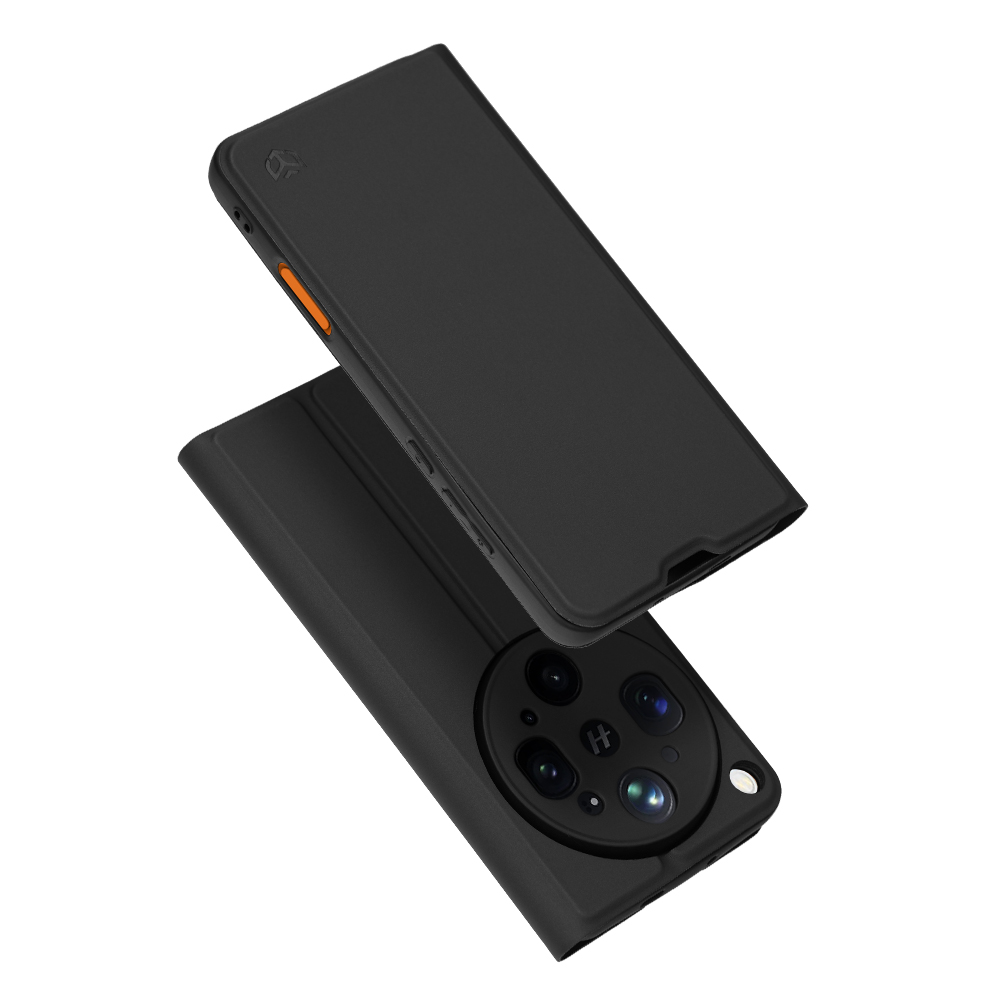 Калъф за Oppo Find X9 Ultra - Techsuit Magskin Book - Черен