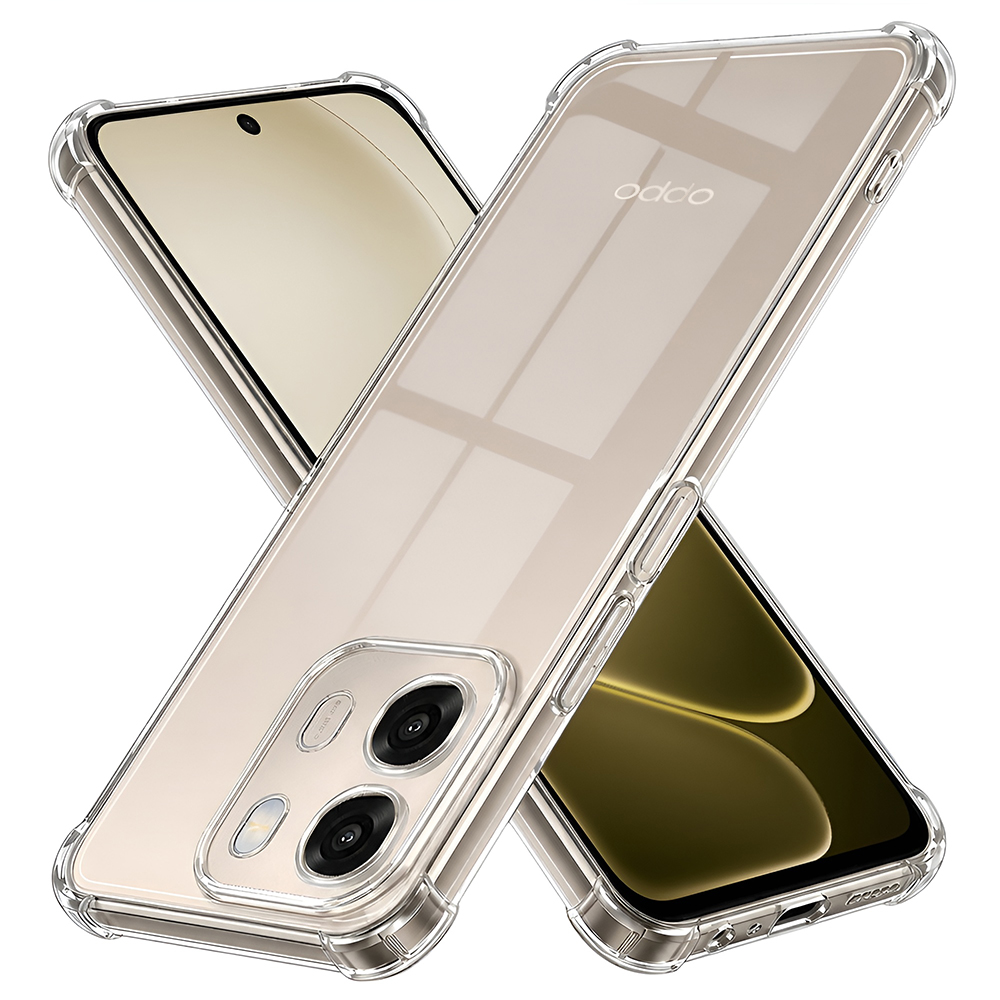 Калъф за Oppo A6 4G - Techsuit Shockproof Прозрачен Прозрачен Silicone - Прозрачен