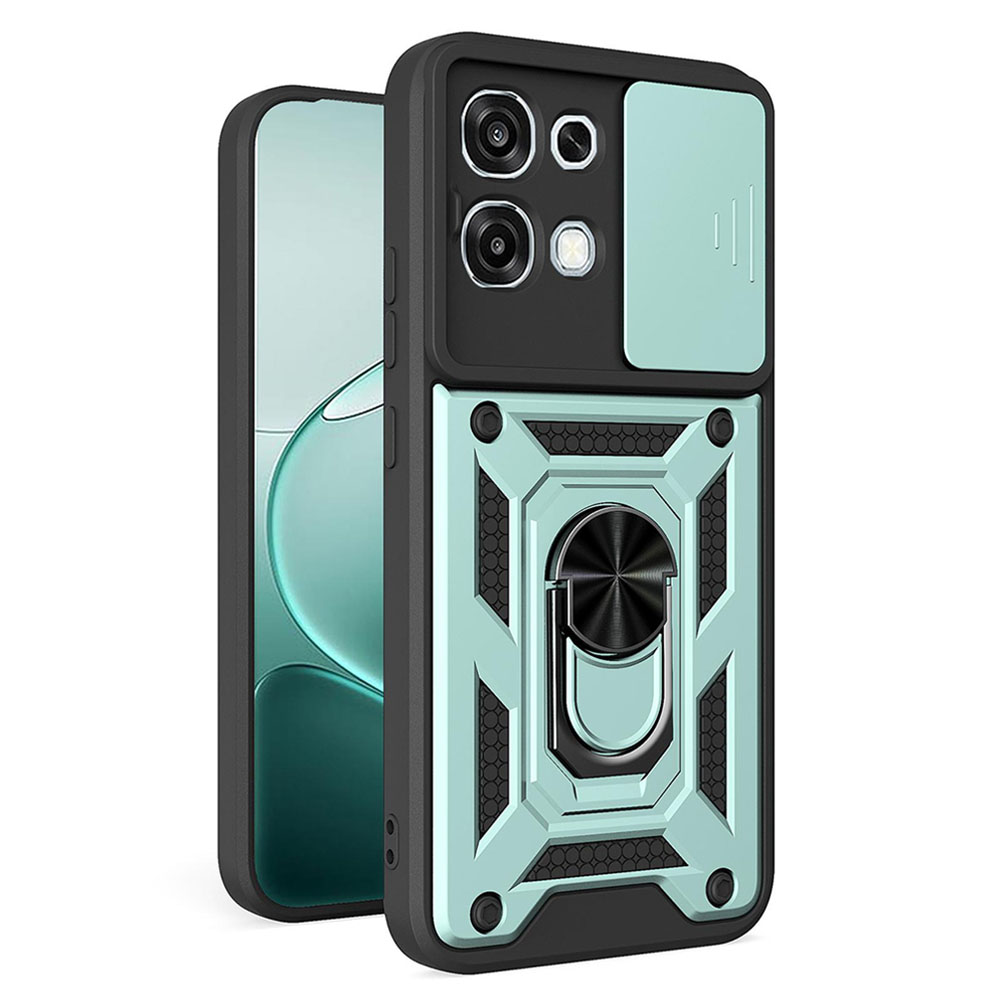Калъф за Oppo A6 Pro 4G / A6 Pro 5G - Techsuit CamShield Series - Зелен