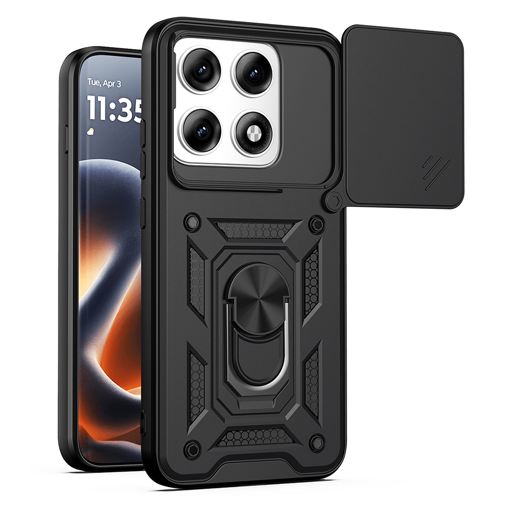 Калъф за Motorola Edge 70 Pro - Techsuit CamShield Series - Черен
