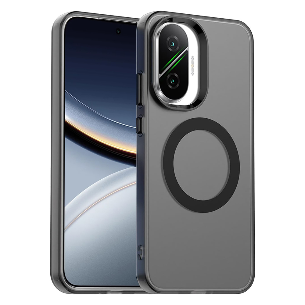 Калъф за Xiaomi Poco F7 - Techsuit CandyCase MagSafe - Черен