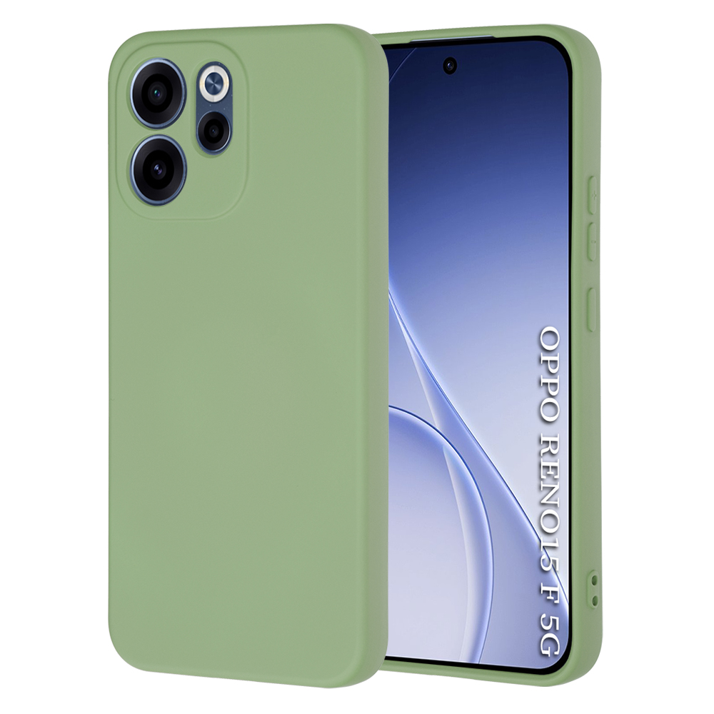 Калъф за Oppo Reno15 F / Reno15 FS 5G - Techsuit SoftFlex - Mint Зелен