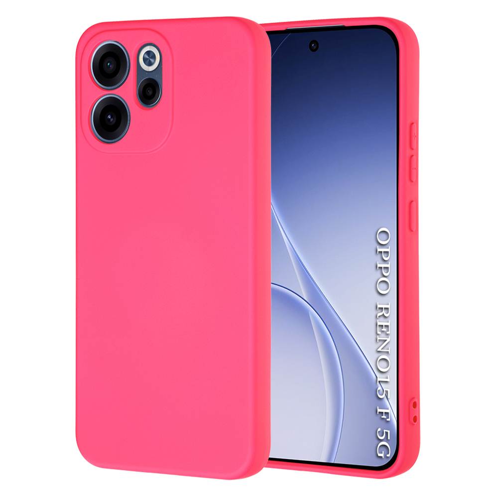 Калъф за Oppo Reno15 F / Reno15 FS 5G - Techsuit SoftFlex - Hot Розов