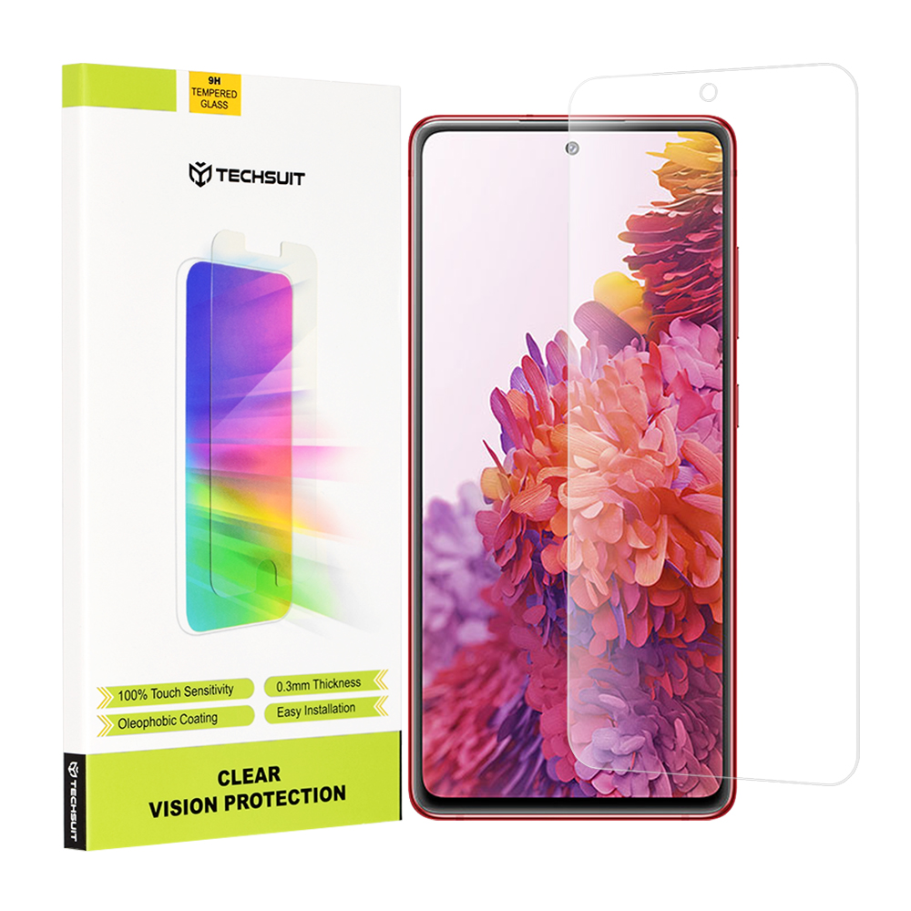 Капак за Samsung Galaxy S20 FE / S20 FE 5G - Techsuit Прозрачен Vision Glass - Прозрачен