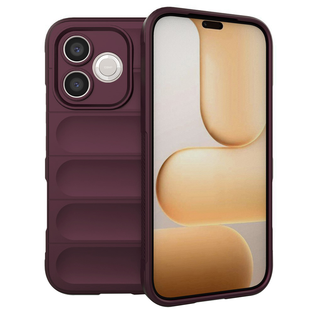 Калъф за Honor 600 Lite - Techsuit Magic Shield - Bordeaux