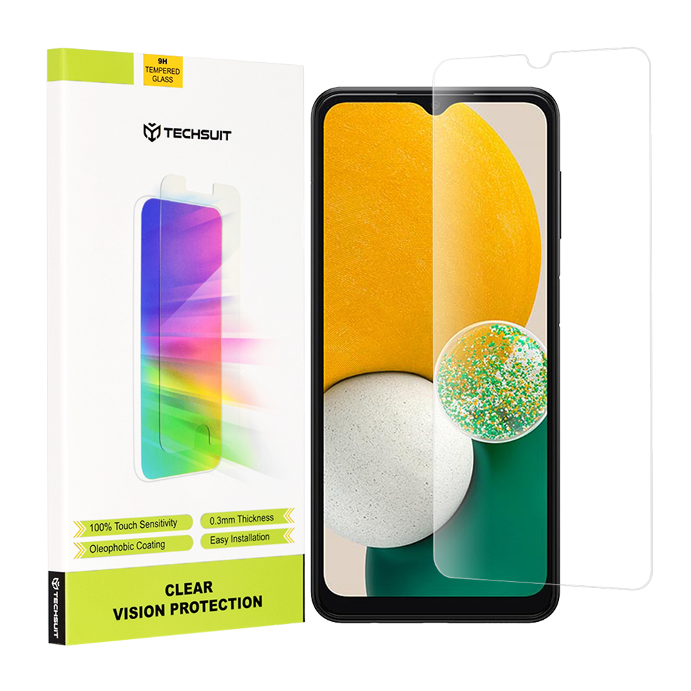 Капак за Samsung Galaxy A13 5G / A04S / A04 - Techsuit Прозрачен Vision Glass - Прозрачен