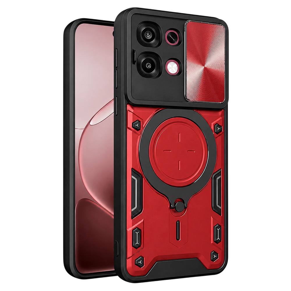 Калъф за Oppo A6 Pro 4G / A6 Pro 5G - Techsuit CamGuard Pro - Червен