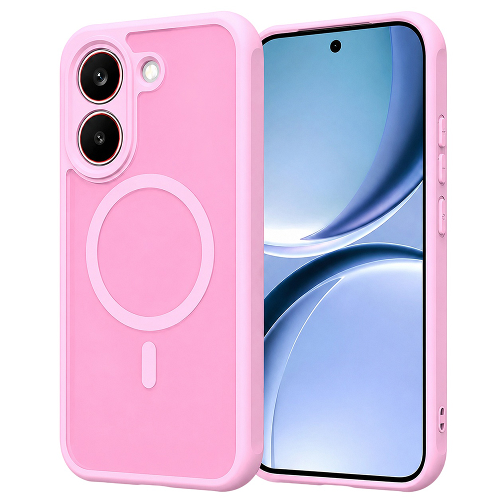 Калъф за Xiaomi Poco X8 Pro - Techsuit HaloFrost II MagSafe - Розов